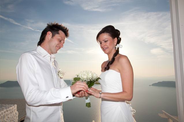 santorini weddings