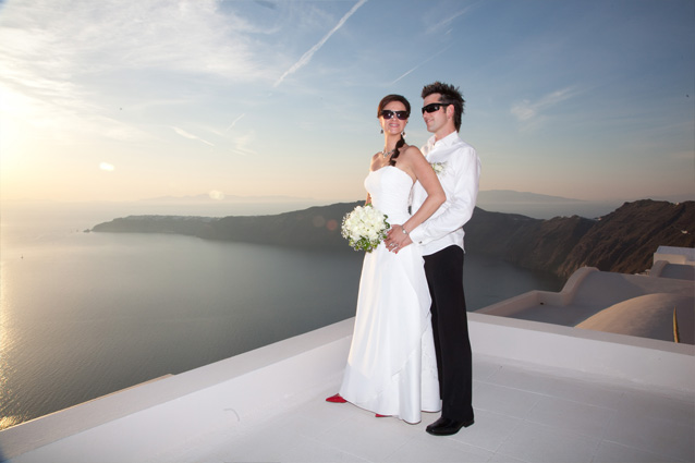 santorini wedding