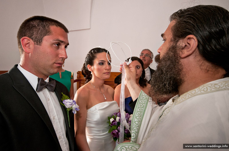 Orthodox Wedding in Santorini
