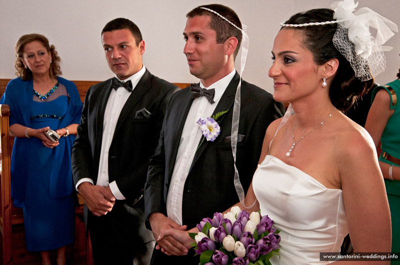 Orthodox Wedding in Santorini