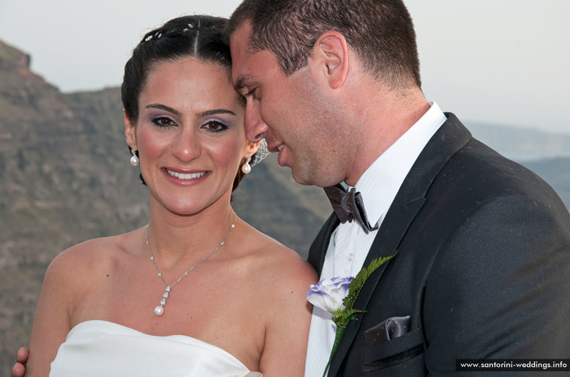 Orthodox Wedding in Santorini