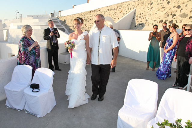 santorini weddings