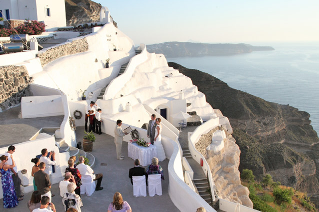 st irene santorini wedding