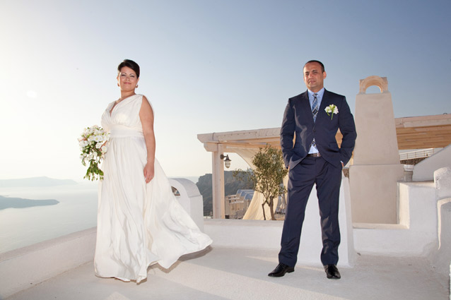 santorini weddings