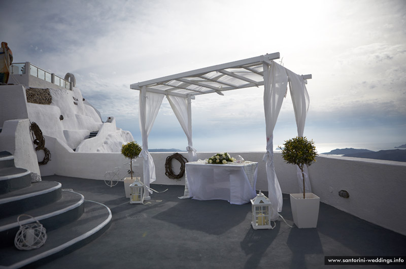 santorini weddings