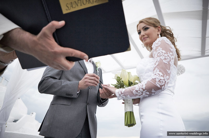 santorini weddings