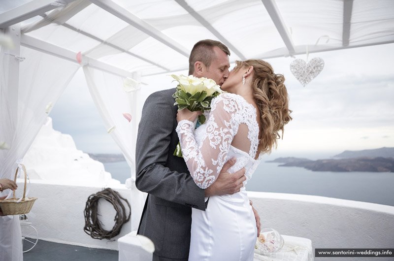 santorini weddings