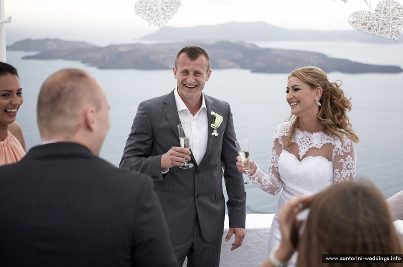 santorini weddings