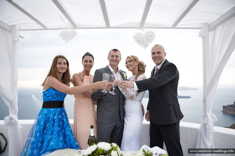 santorini weddings