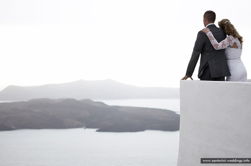 volcano view villas wedding santorini