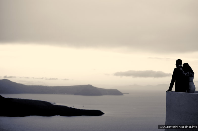 volcano view villas wedding santorini