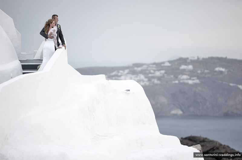 volcano view villas wedding santorini