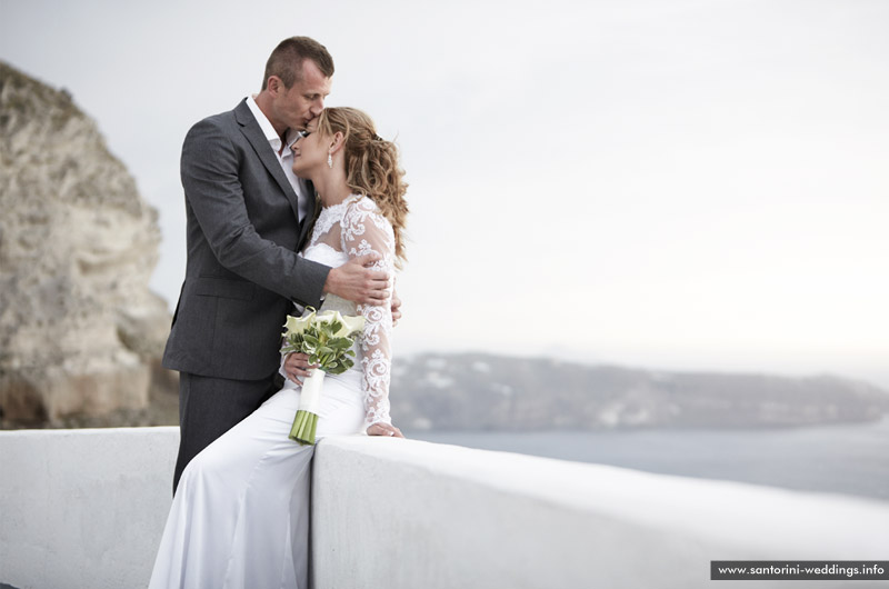 volcano view villas wedding santorini