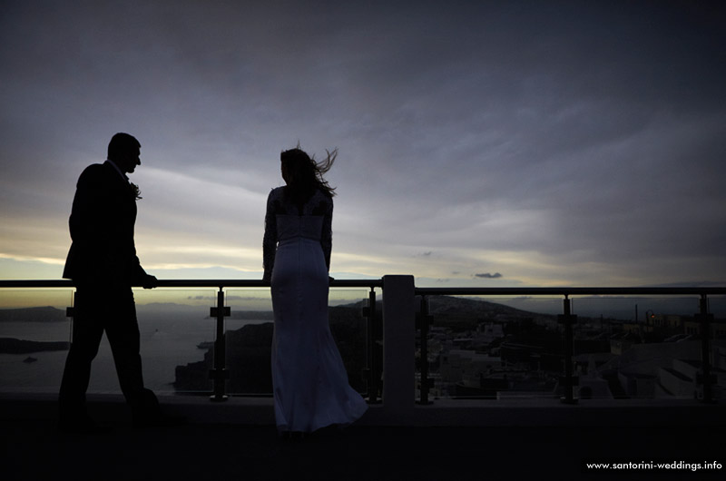 volcano view villas wedding santorini