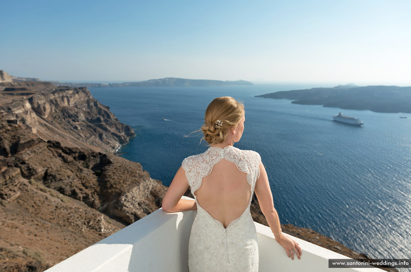 Wedding in Santorini