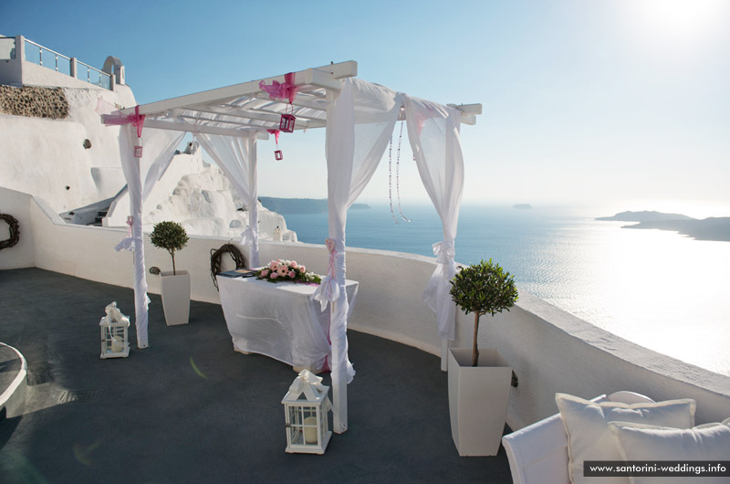 Santorini Weddings / Agia Irene