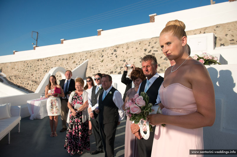 Wedding in Santorini