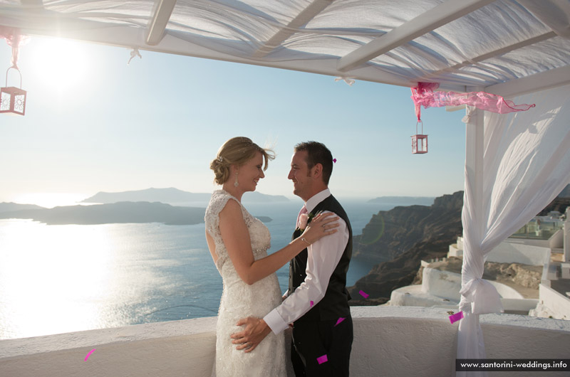 Santorini Weddings / Agia Irene