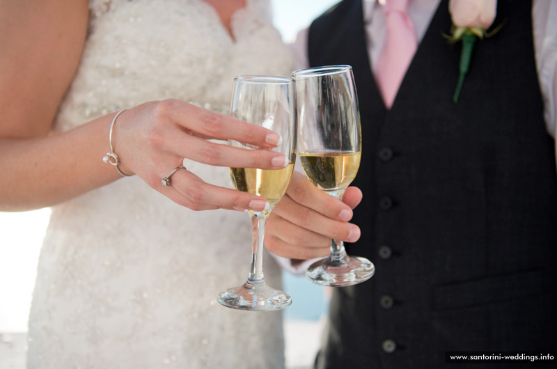 Wedding in Santorini