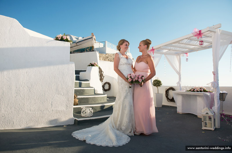 Wedding in Santorini