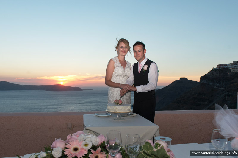 Wedding in Santorini