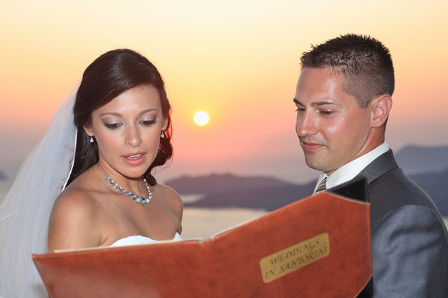 santorini wedding