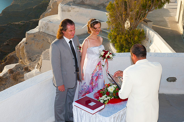 saint irene wedding santorini