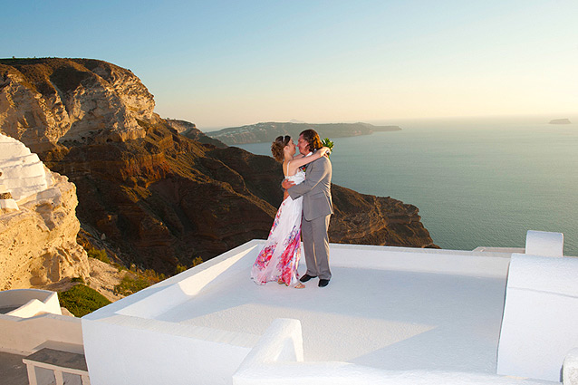 saint irene wedding santorini