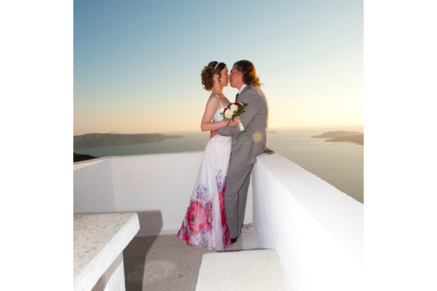 saint irene wedding santorini