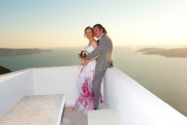 saint irene wedding santorini