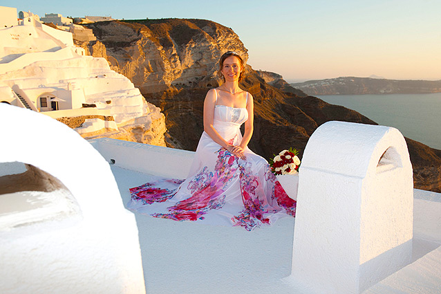 saint irene wedding santorini