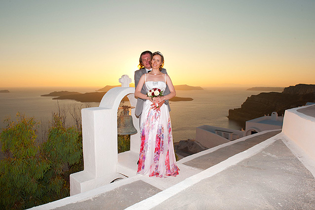 saint irene wedding santorini