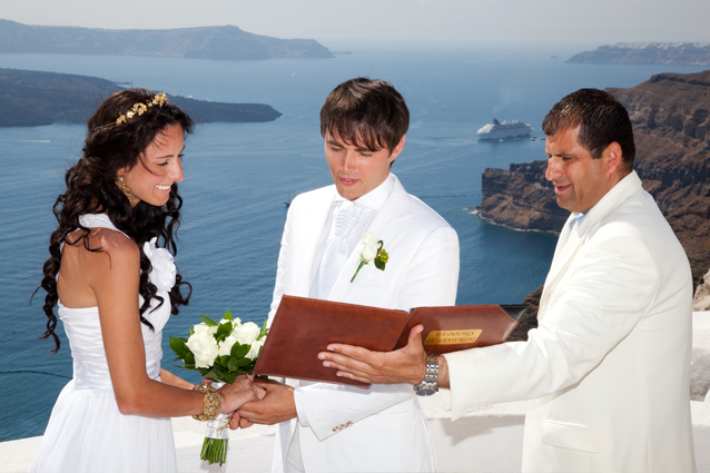 santorini weddings