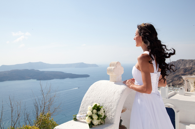 agia irene santorini wedding