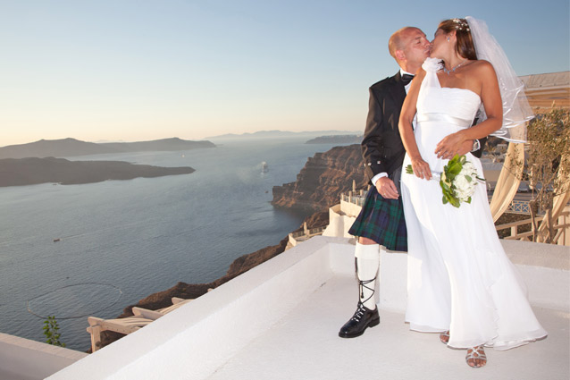 Wedding in Santorini Agia Irene