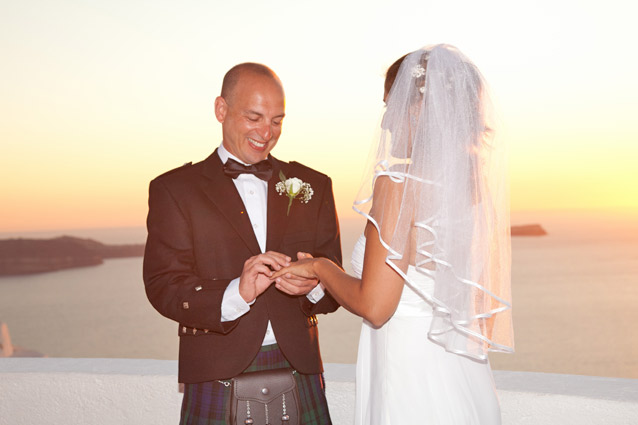 santorini wedding