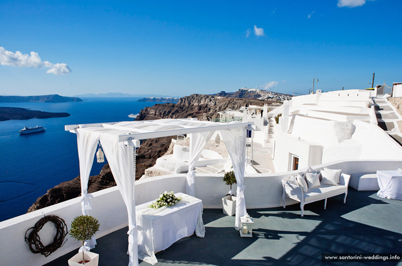 Santorini Weddings / Agia Irene