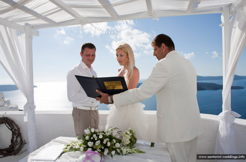 Santorini Weddings / Agia Irene