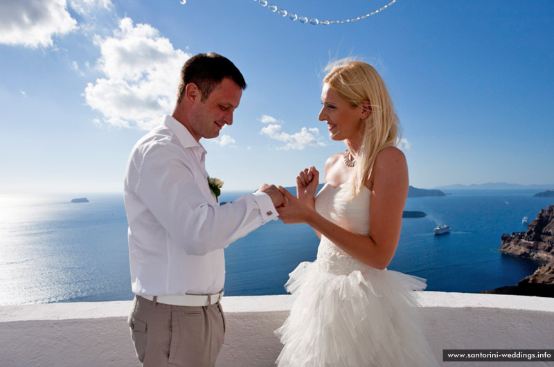 Santorini Weddings / Agia Irene