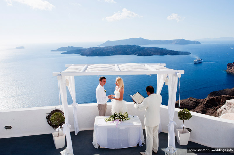 Santorini Weddings / Agia Irene