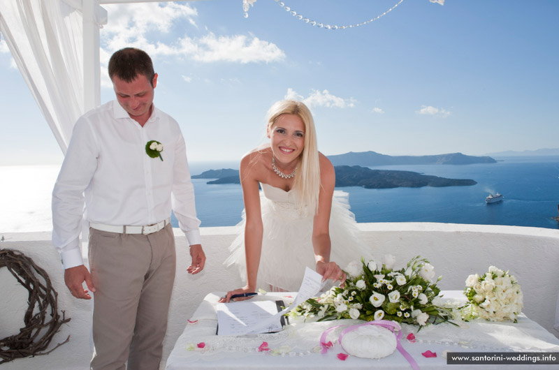 Santorini Weddings