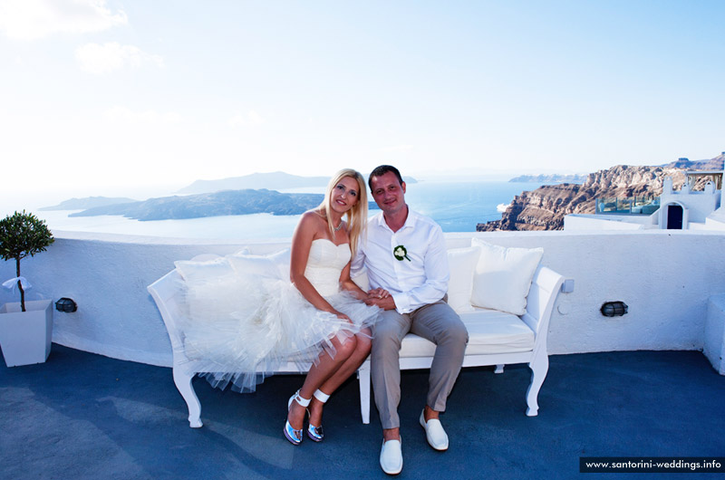 Santorini Weddings / Agia Irene