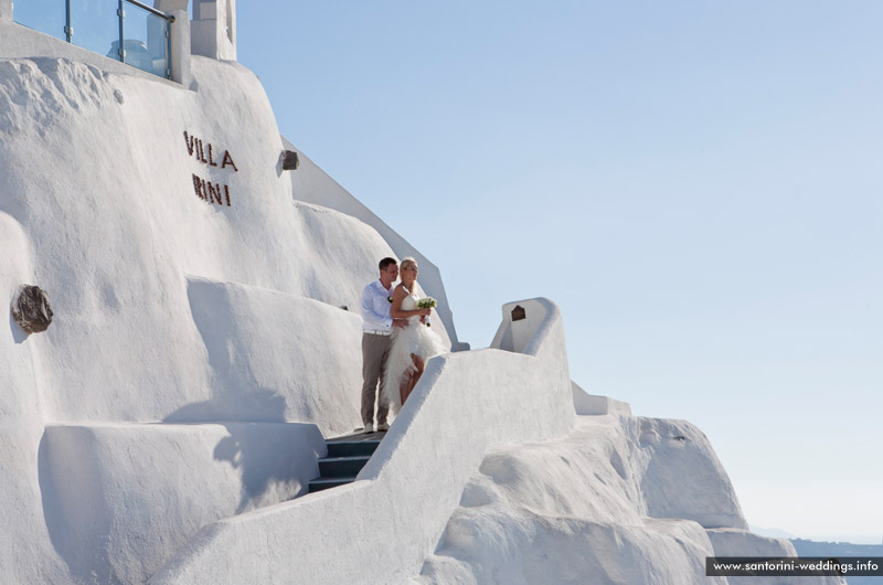 Wedding in Santorini