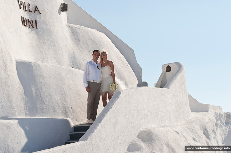 Wedding in Santorini