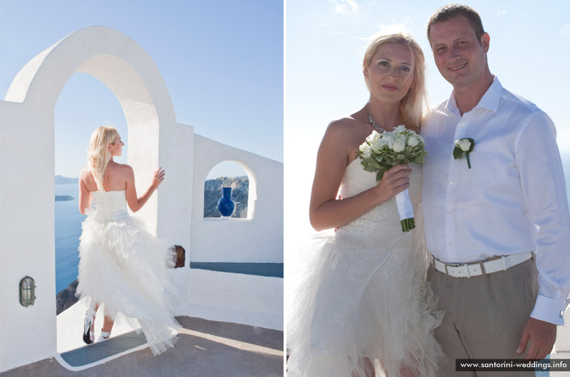 Santorini Weddings / Agia Irene