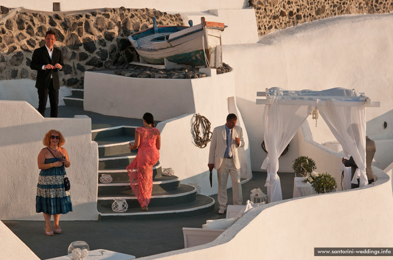 Wedding in Santorini