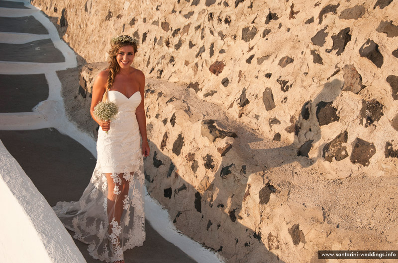 Wedding in Santorini