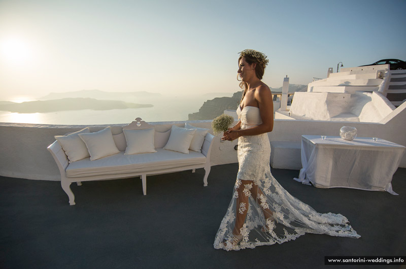 Wedding in Santorini