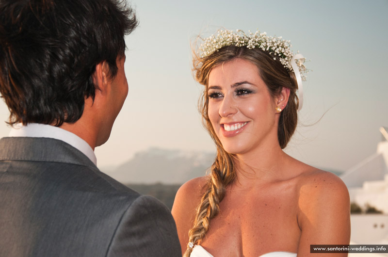 Wedding in Santorini