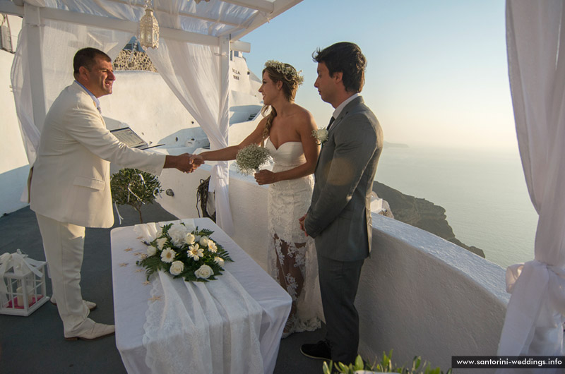 Santorini Weddings / Agia Irene